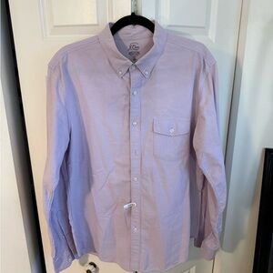 J. Crew Men's Lavender Button-Down Shirt